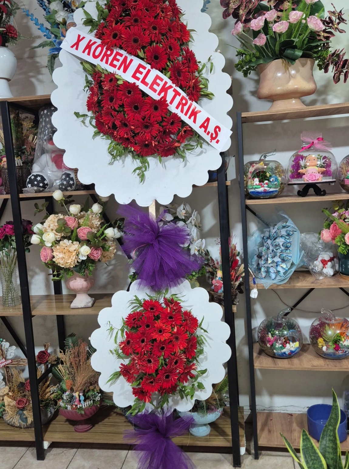 Çiftli Canlı Premium Gerbera
