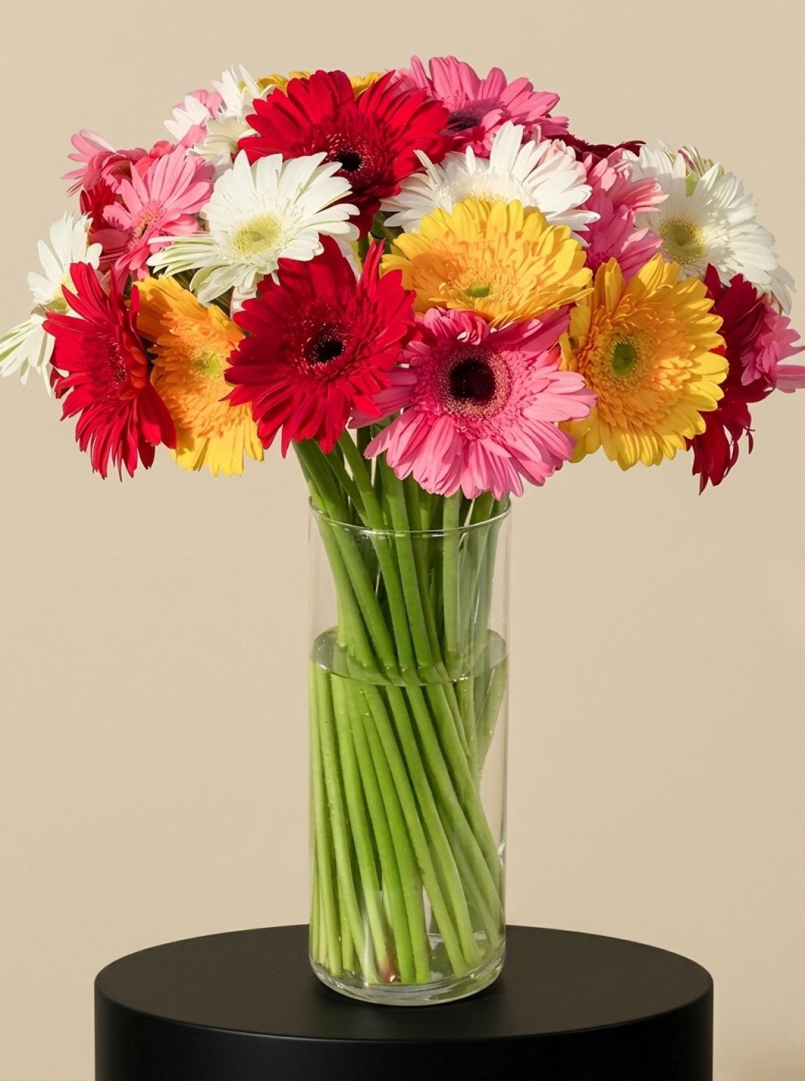 Vazoda Renkli Gerbera